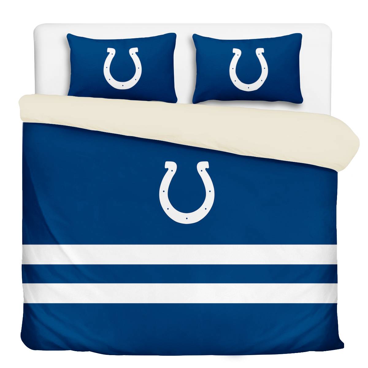 Indianapolis Colts 3-Piece Full Bedding 002